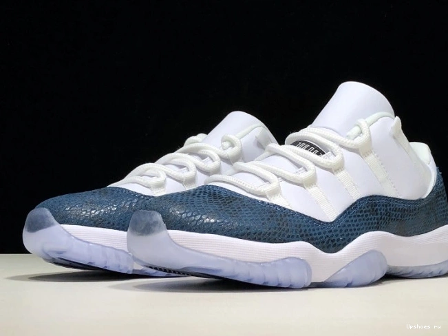 Low Jordan 'Blue 11 Snakeskin' CD6846-102 Air 0507